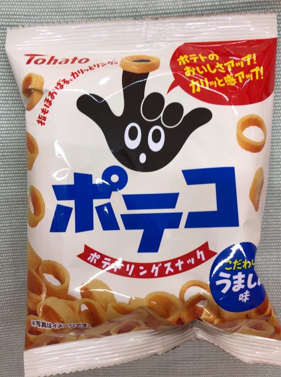 東ハト ポテコ うましお味の商品ページ