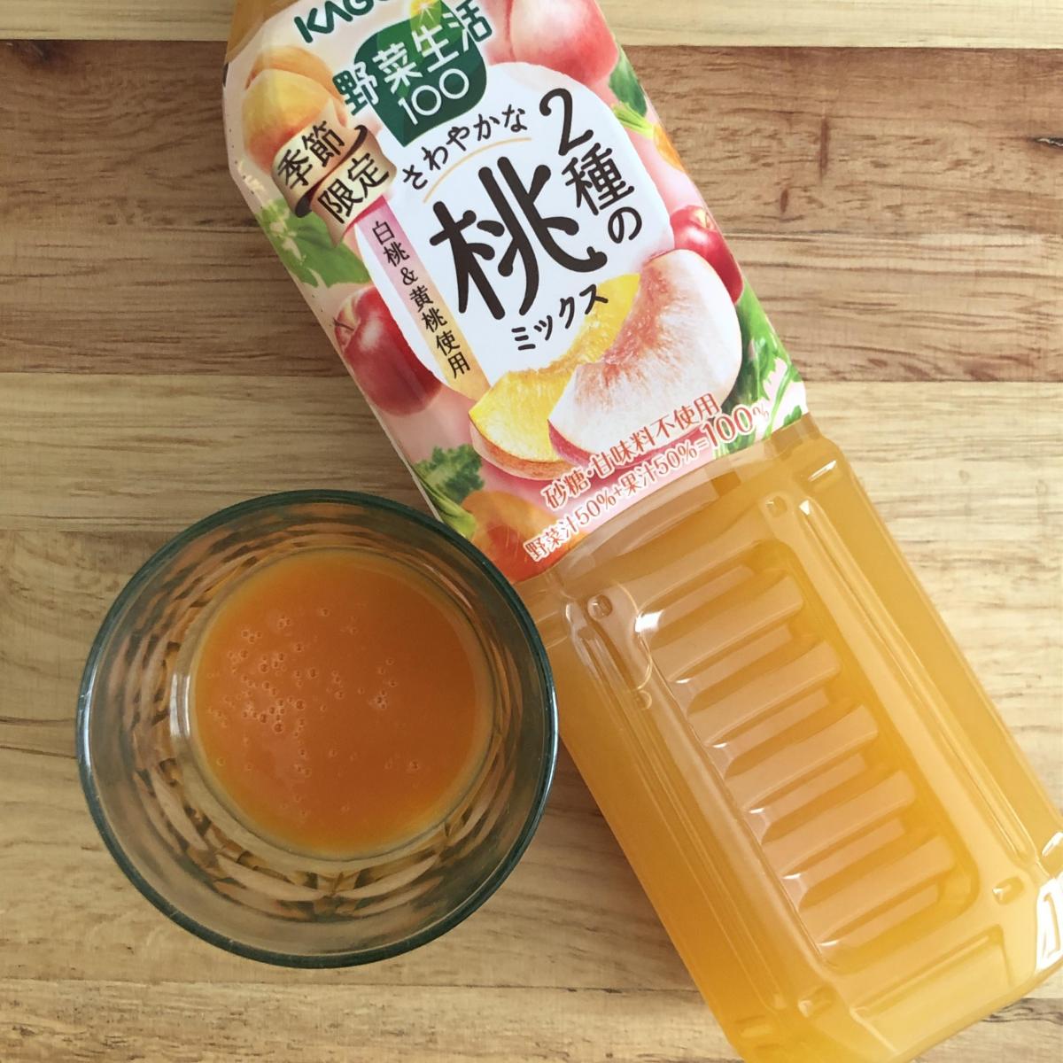 カゴメ 野菜生活100 さわやかな２種の桃ミックス 限定販売 の商品ページ