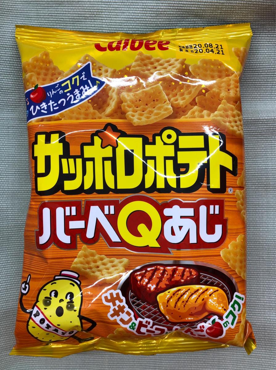 カルビー サッポロポテト バーベqあじの商品ページ