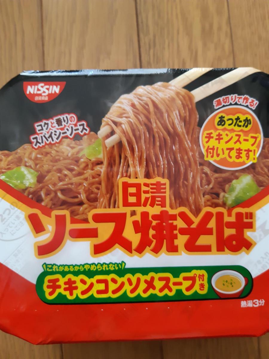 日清ソース焼そばカップ チキンスープ付きの商品ページ