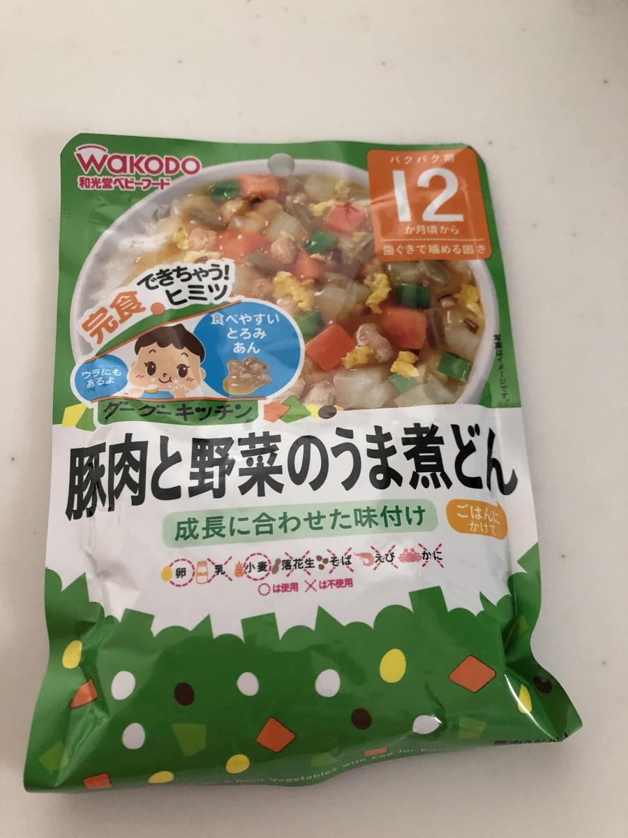 和光堂 グーグーキッチン 豚肉と野菜のうま煮どんの商品ページ