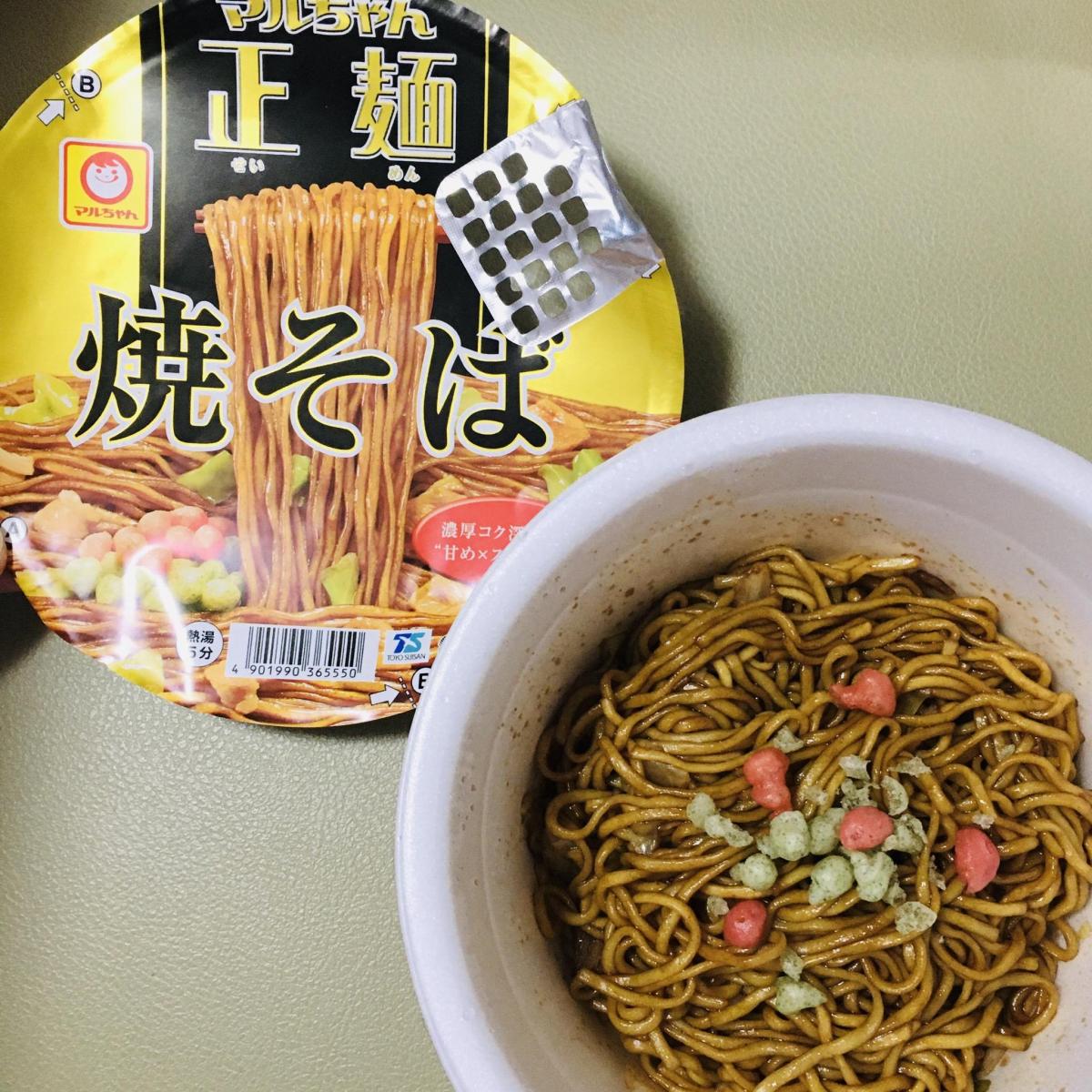 東洋水産 マルちゃん正麺 カップ 濃厚こくソース焼そばの商品ページ