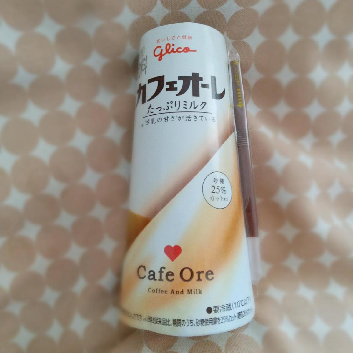 グリコ カフェオーレ たっぷりミルクの商品ページ