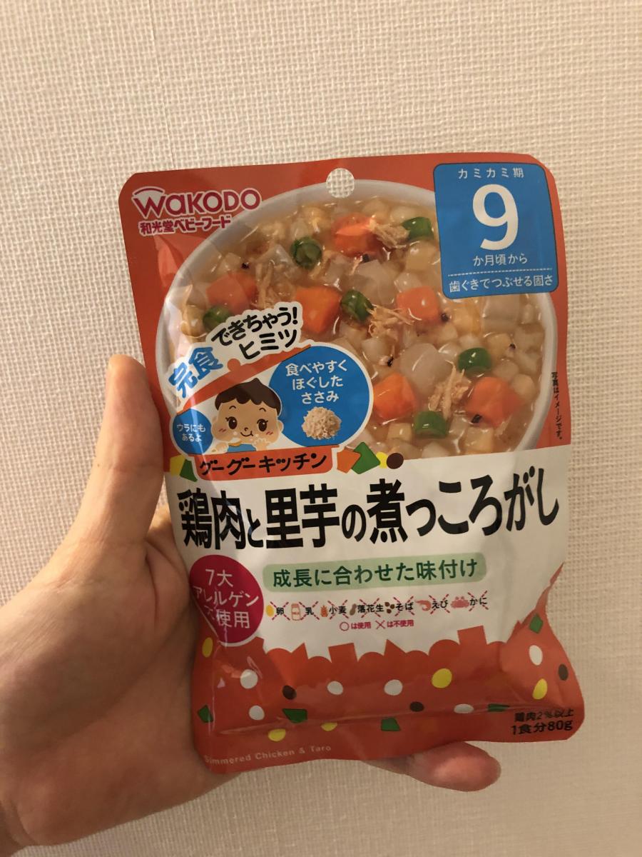 和光堂 グーグーキッチン 鶏肉と里芋の煮っころがしの商品ページ