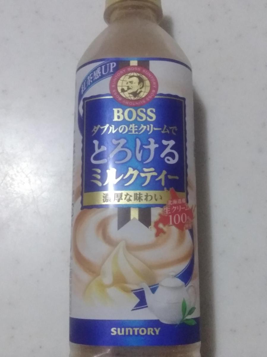サントリー Boss ボス とろけるミルクティーの商品ページ