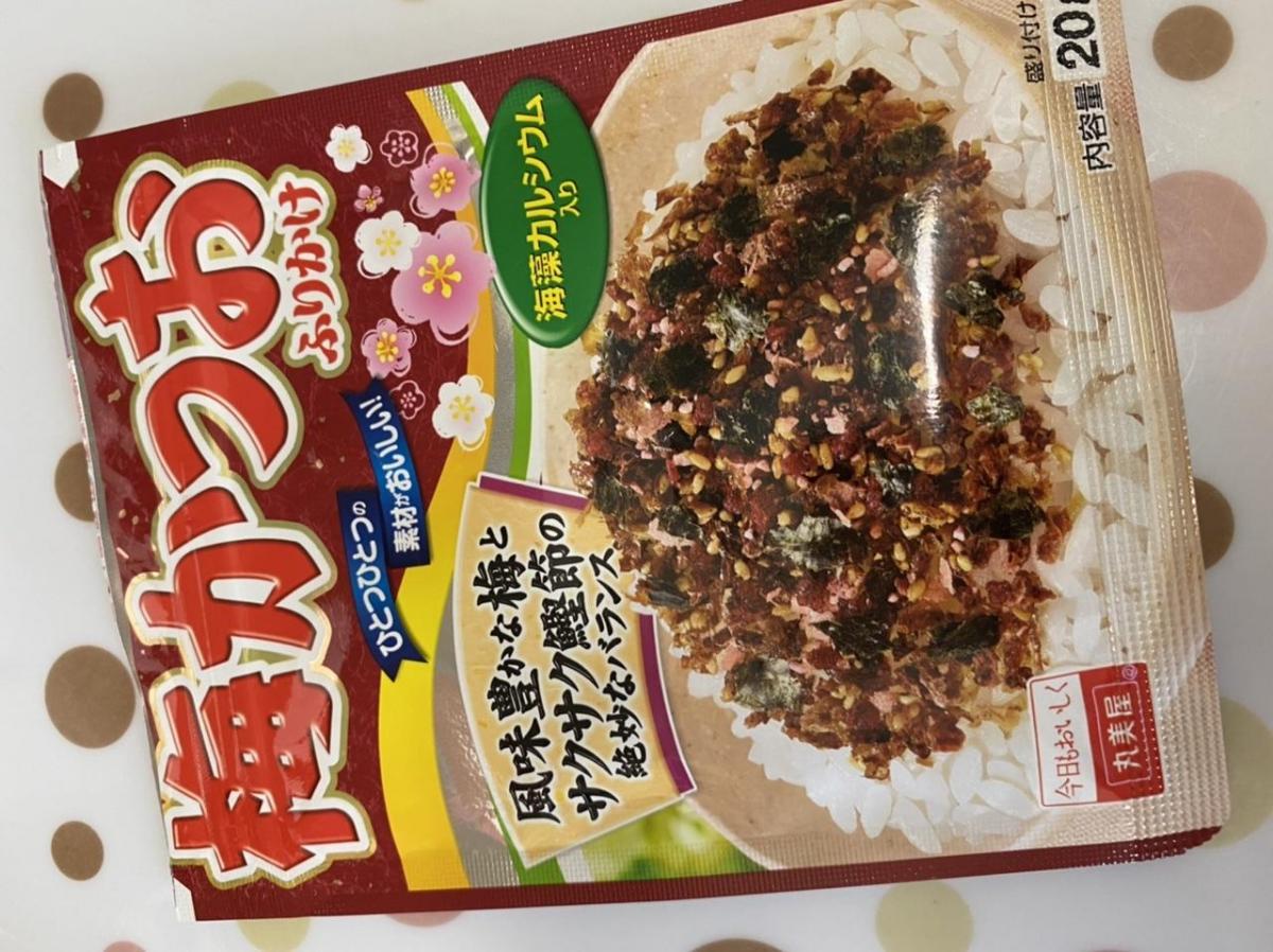 丸美屋 梅かつおふりかけの商品ページ