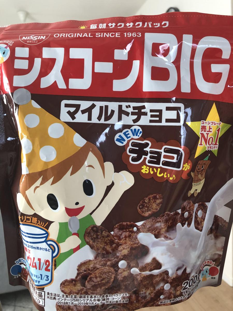 日清シスコ シスコーンbig マイルドチョコ の商品ページ