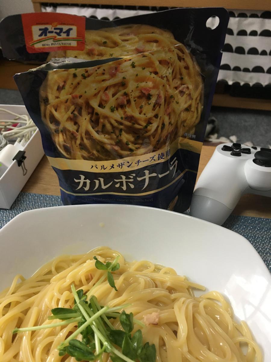 ニップン オーマイ カルボナーラの商品ページ