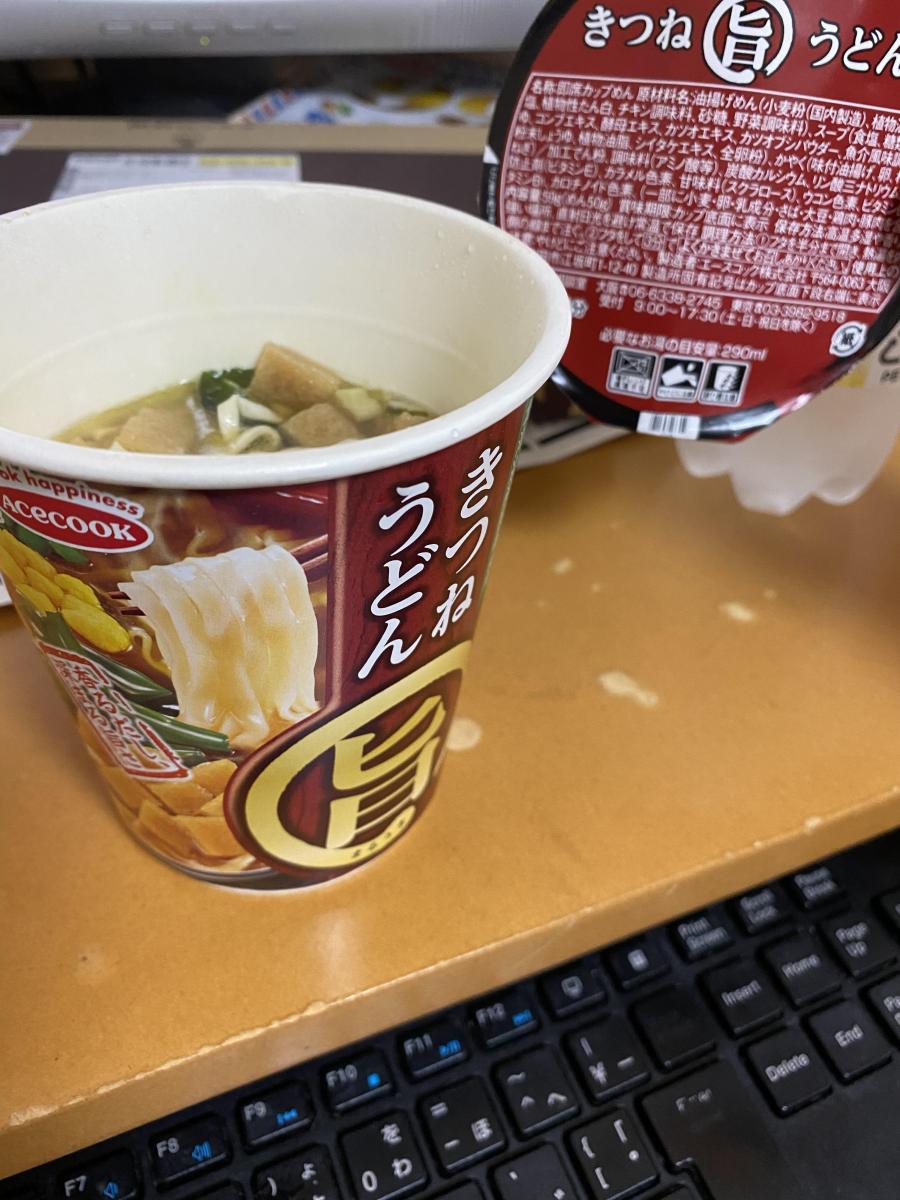 流行 エースコック まる旨 きつねうどん 64g×12食入 materialworldblog.com