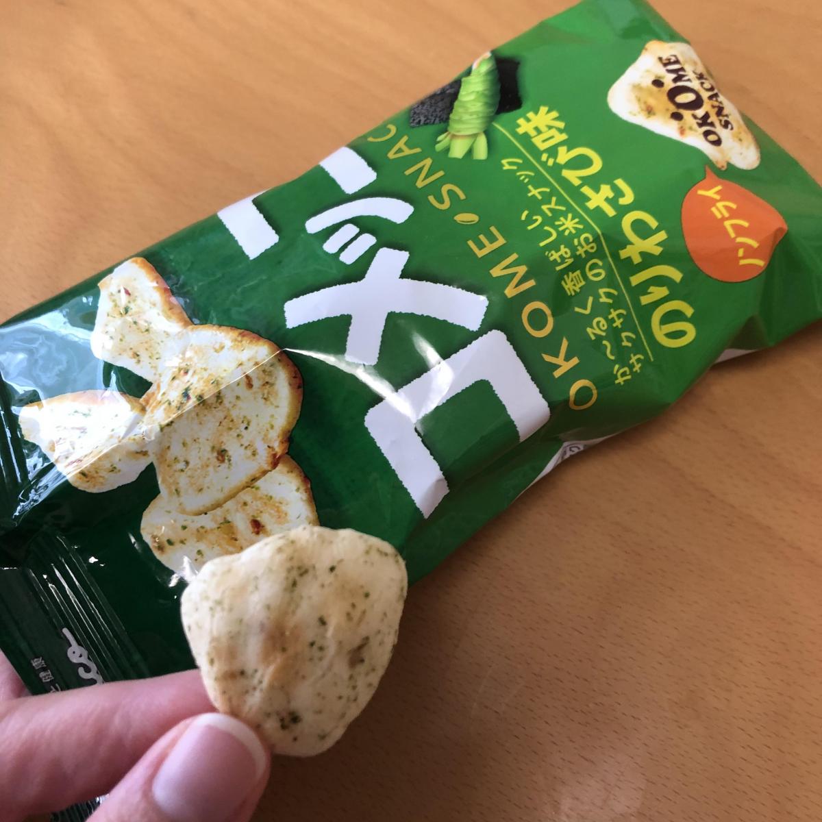 グリコ コメッコ のりわさび味の商品ページ