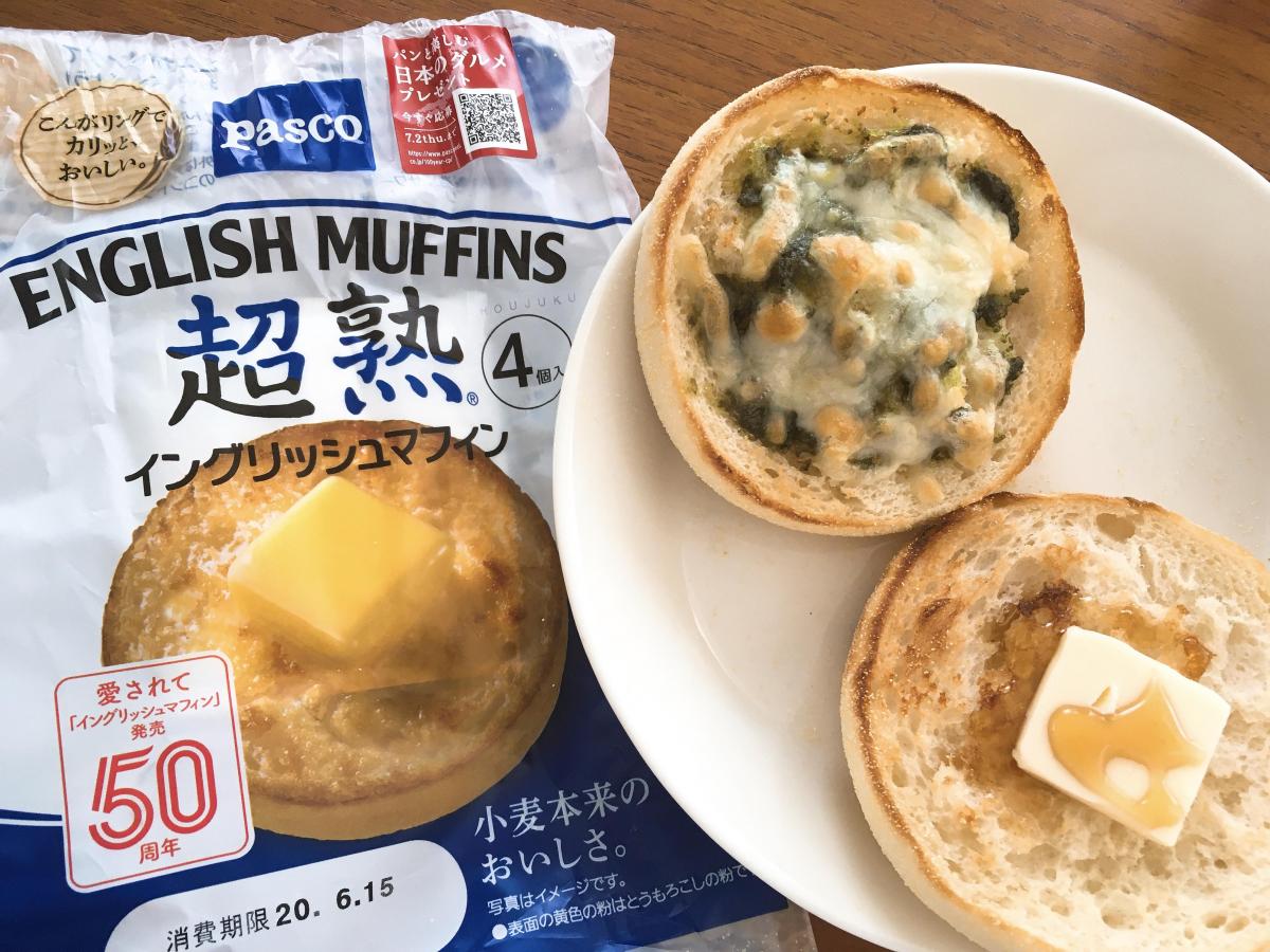 敷島製パン Pasco 超熟イングリッシュマフィンの商品ページ
