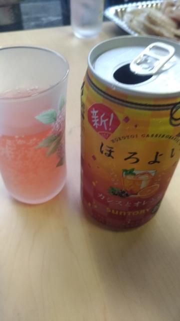 サントリー ほろよい カシスとオレンジ の商品ページ