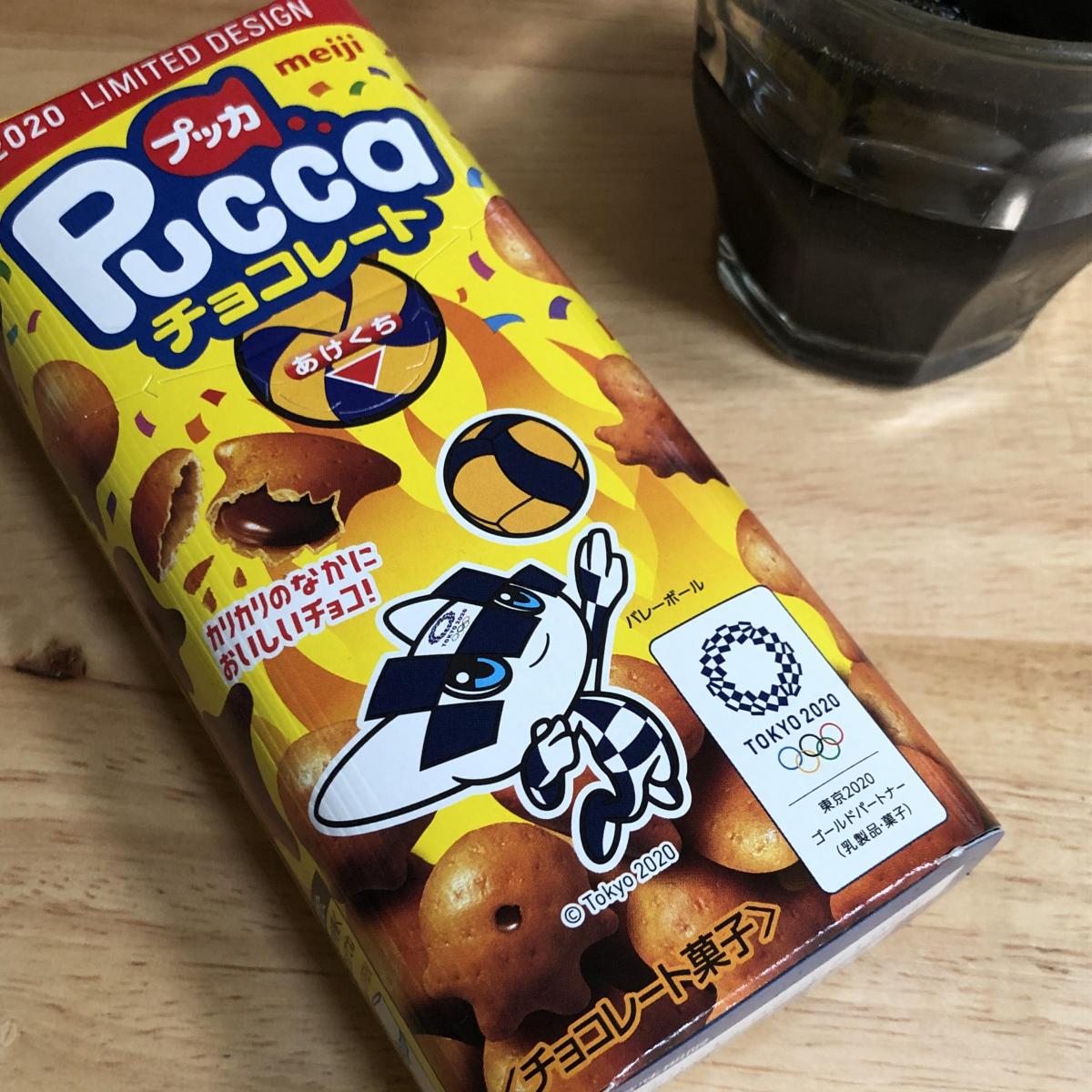 明治 プッカチョコレートの商品ページ