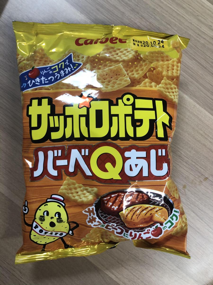 カルビー サッポロポテト バーベqあじの商品ページ