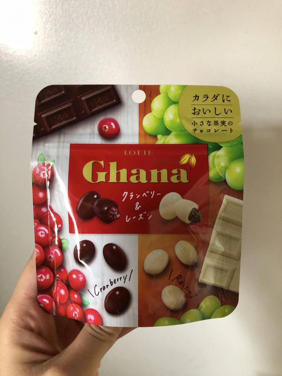 ロッテ ガーナ クランベリー レーズン の商品ページ