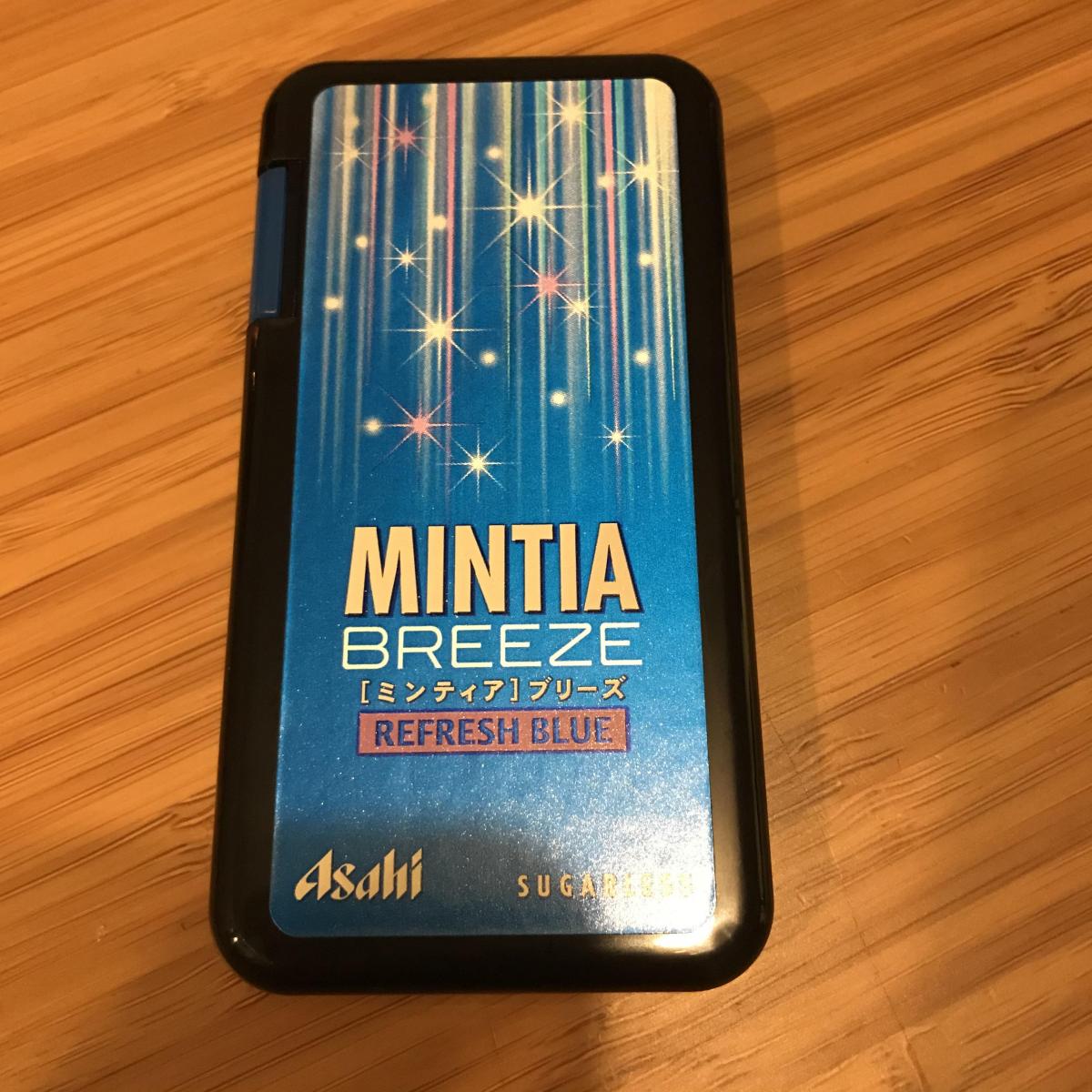 生まれのブランドで ミンティア ブリーズ リフレッシュブルー ボトル 75g MINTIA www.gaviao.ba.gov.br