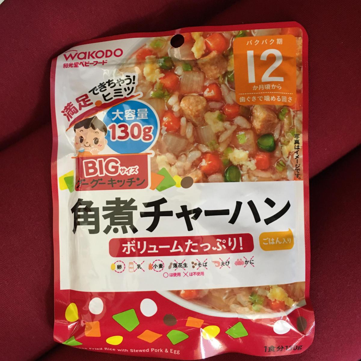 和光堂 BIGサイズのグーグーキッチン 角煮チャーハンの商品ページ