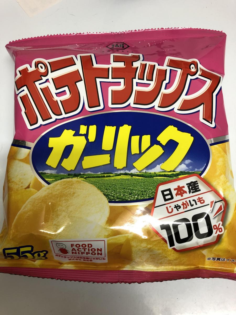湖池屋 ポテトチップス ガーリックの商品ページ