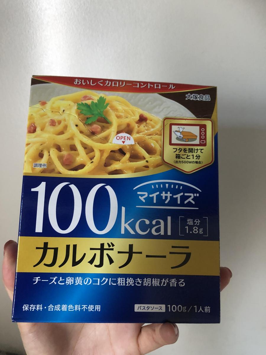 大塚食品 100kcalマイサイズ カルボナーラの商品ページ