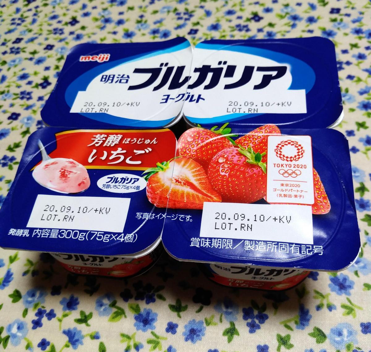 明治 ブルガリアヨーグルト芳醇いちごの商品ページ