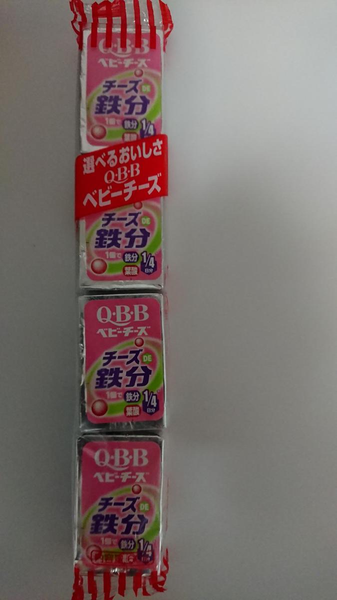 Qbb おいしく健康プラスベビーチーズ チーズde鉄分の商品ページ