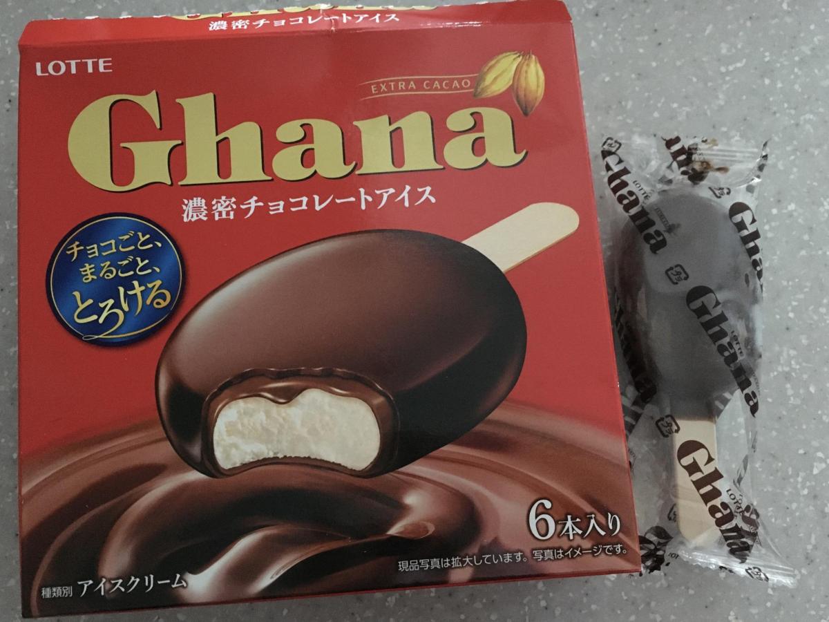 ロッテ ガーナ濃密チョコレートアイスの商品ページ