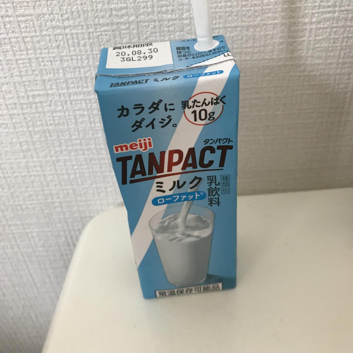 マーケット 訳あり 明治 TANPACT ミルク 200ml 24本セット タンパクト