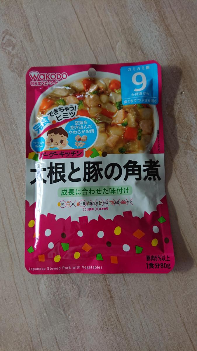 和光堂 グーグーキッチン 大根と豚の角煮の商品ページ