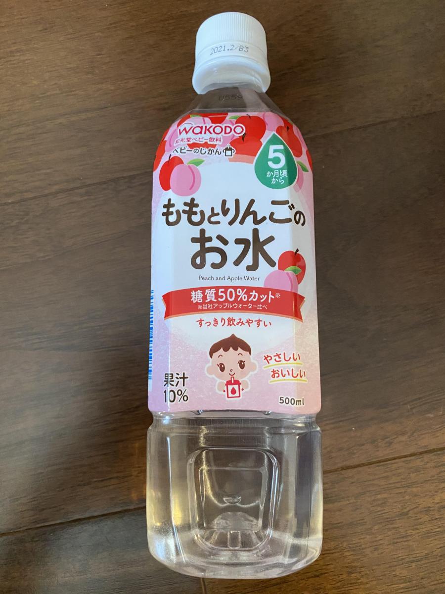 セール あわせ買い2999円以上で送料無料 和光堂 ももとりんごのお水 500ml ベビー用 5ヶ月頃から materialworldblog.com