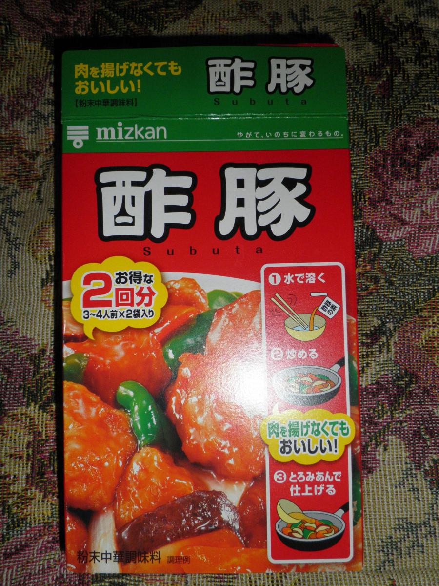ミツカン 中華の素酢豚の商品ページ