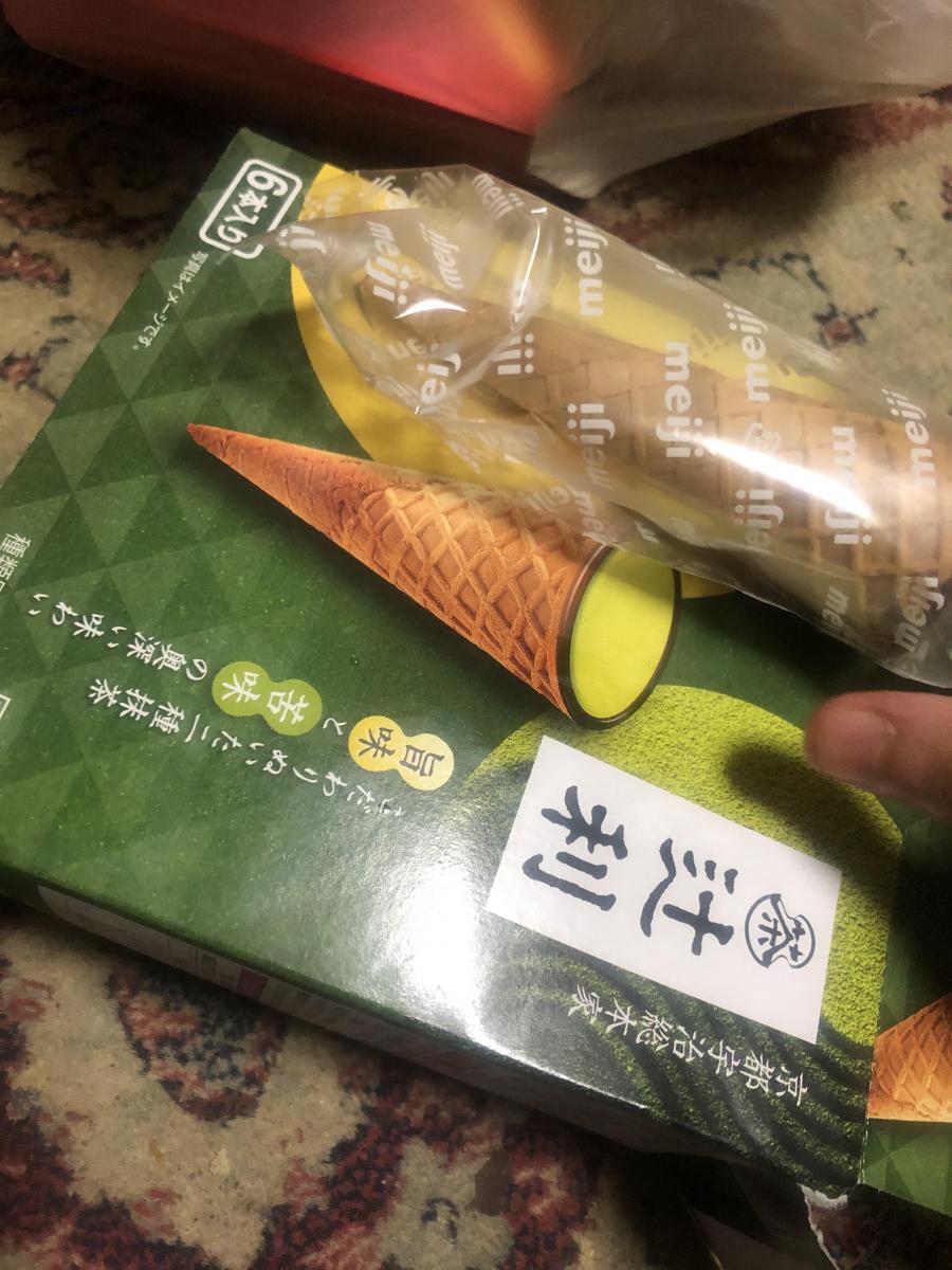 明治 辻利 抹茶コーンの商品ページ