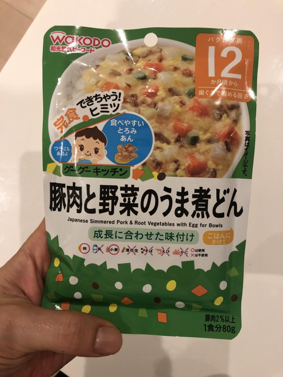 和光堂 グーグーキッチン 豚肉と野菜のうま煮どんの商品ページ