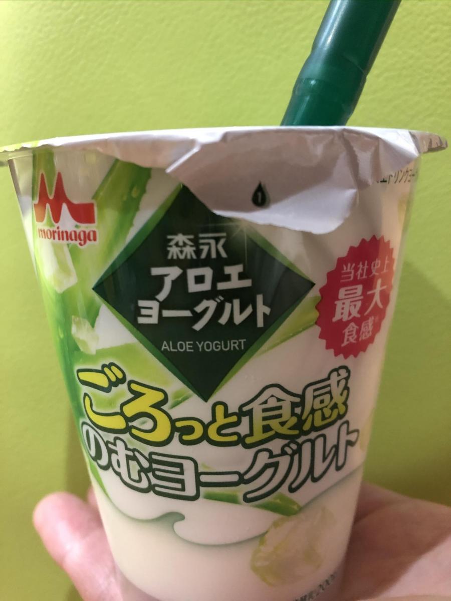 森永乳業 森永アロエヨーグルト ごろっと食感のむヨーグルトの商品ページ