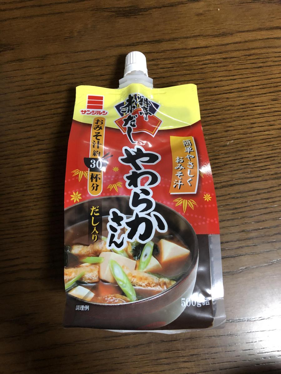 サンジルシ 料亭赤だし やわらかさんの商品ページ