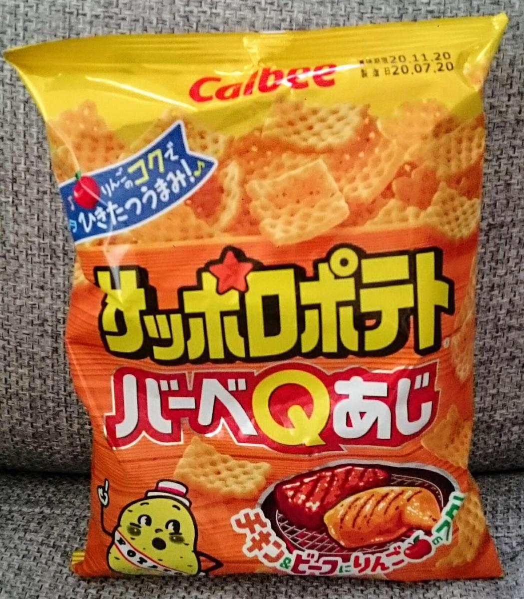 カルビー サッポロポテト バーベqあじの商品ページ