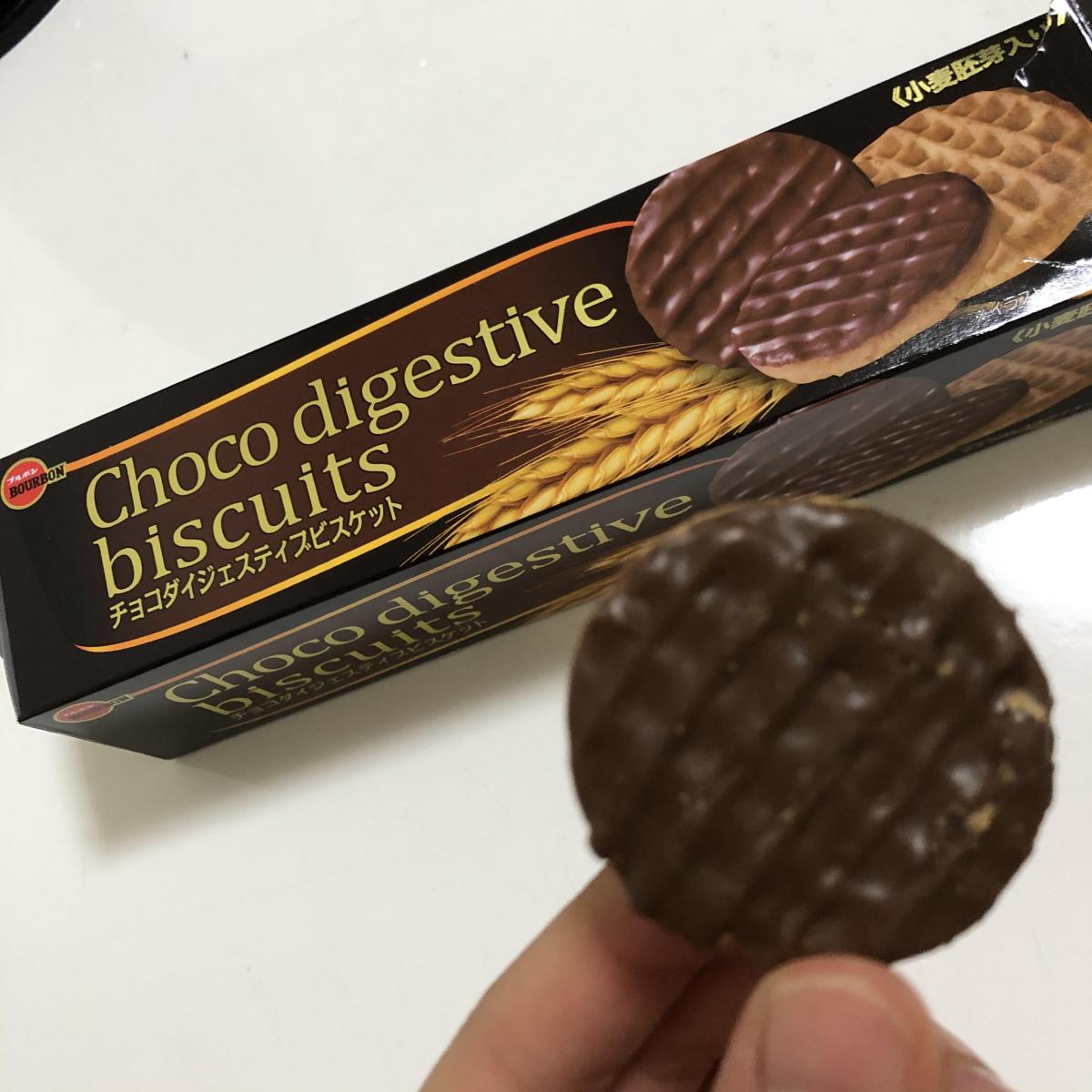 ブルボン チョコダイジェスティブビスケットの商品ページ