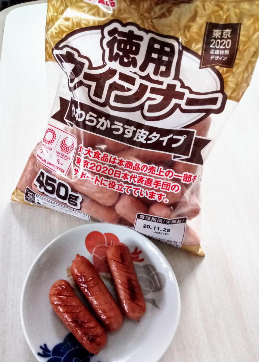 丸大食品 徳用ウインナー やわらかうす皮タイプの商品ページ