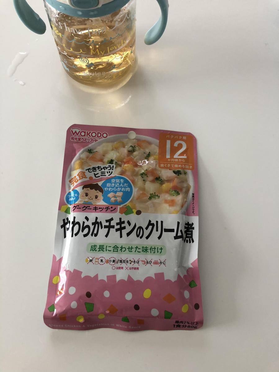 和光堂 グーグーキッチン やわらかチキンのクリーム煮の商品ページ