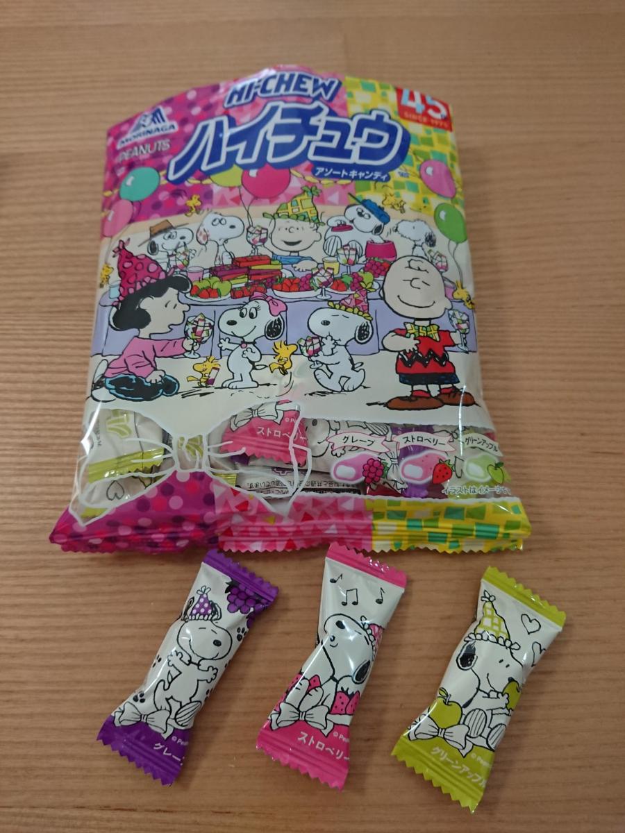 森永製菓 スヌーピーハイチュウアソートの商品ページ