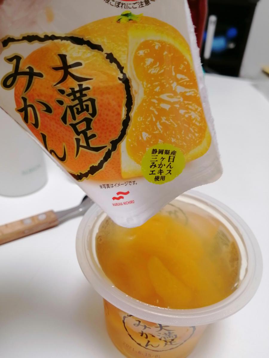 マルハニチロ 大満足みかんの商品ページ