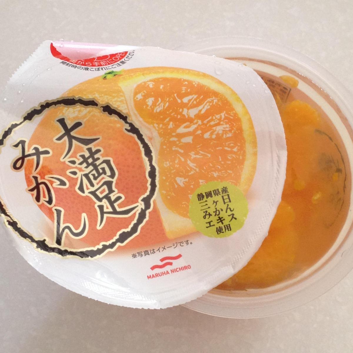 マルハニチロ 大満足みかんの商品ページ