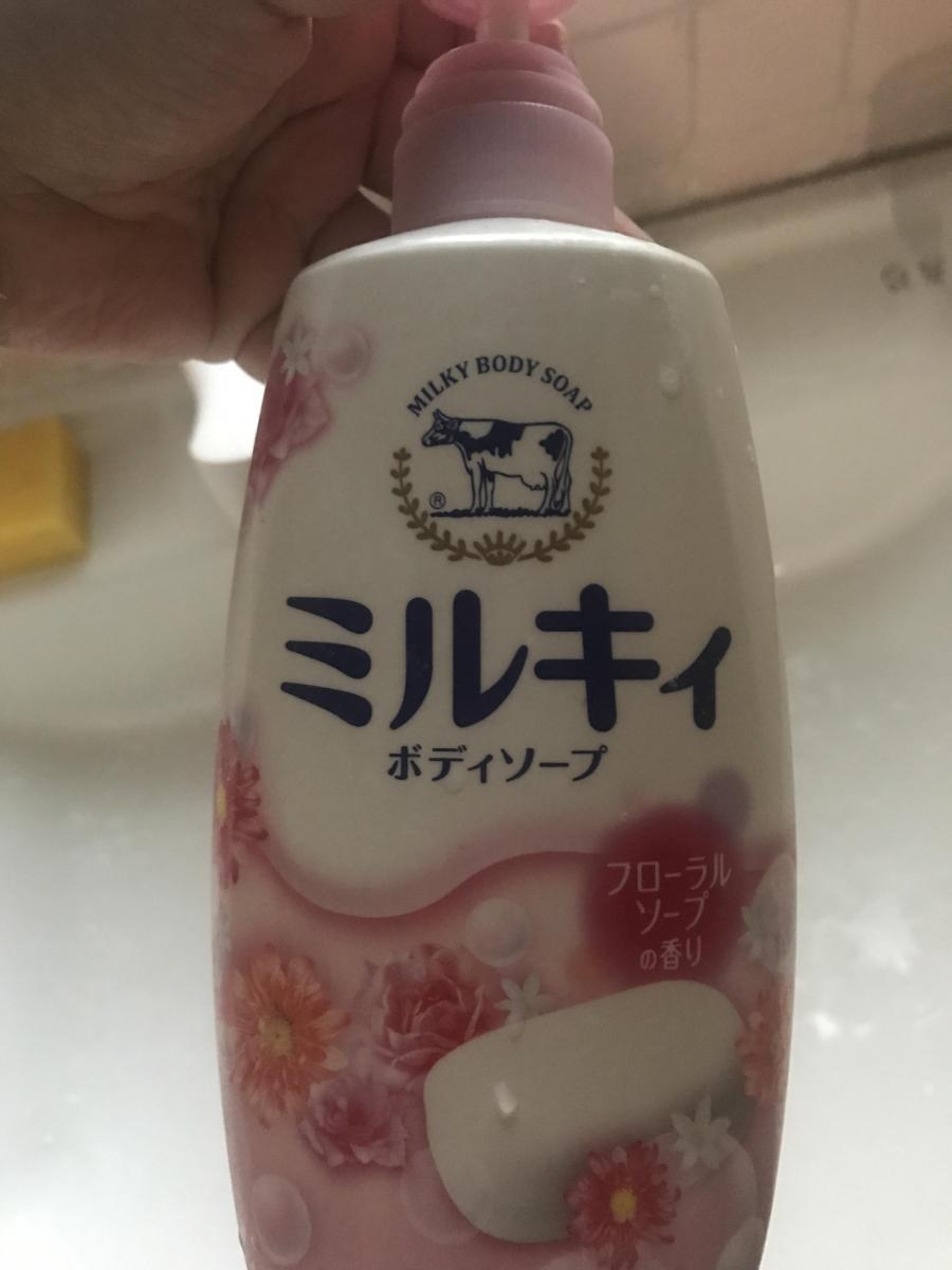牛乳石鹸 ミルキィボディソープ フローラルソープの香りの商品ページ