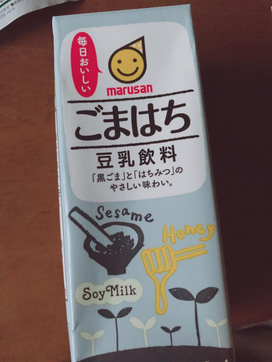 マルサンアイ 豆乳飲料 ごまはちの商品ページ