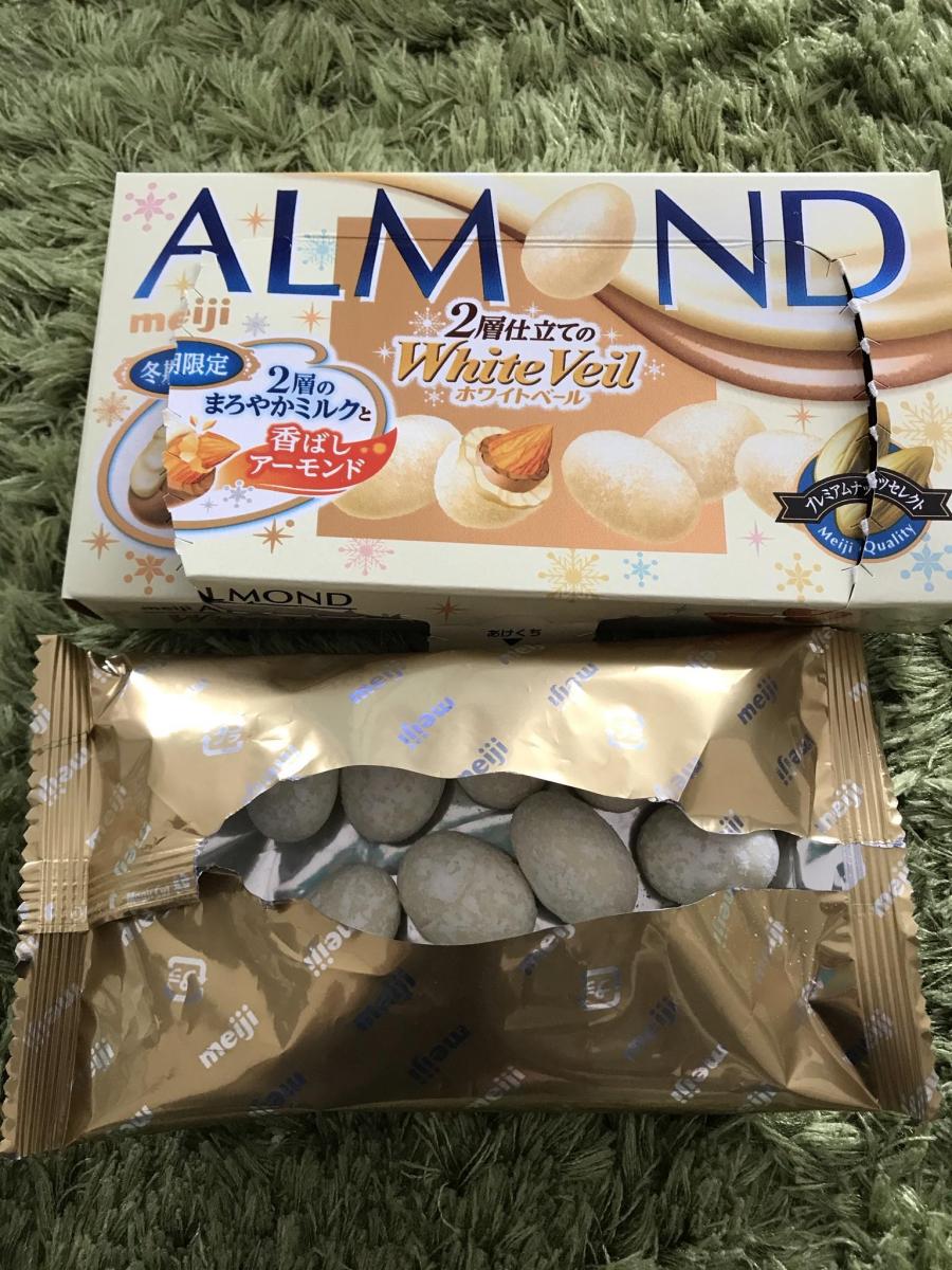 見事な創造力 明治 アーモンド チョコレート - ホワイトベール 20箱 食品