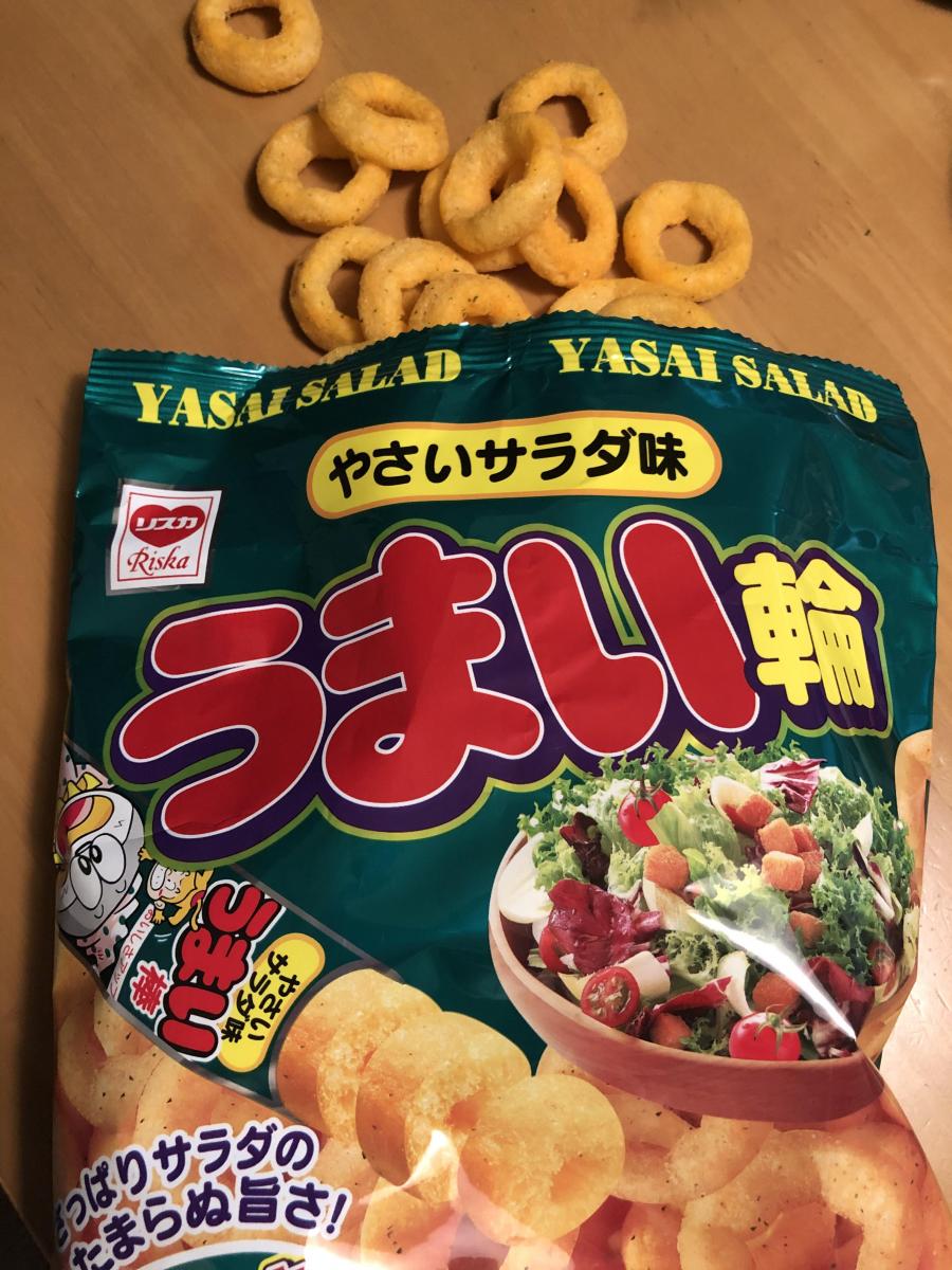 リスカ うまい輪 やさいサラダ味の商品ページ