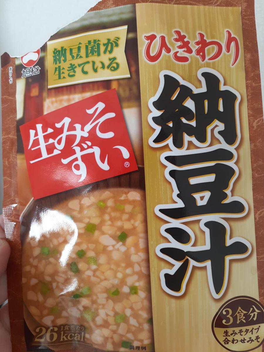 旭松 生みそずい ひきわり納豆汁の商品ページ