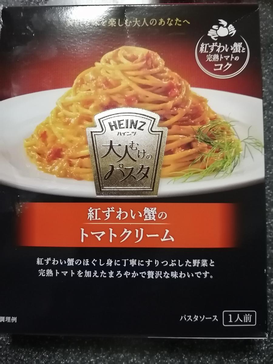 ハインツ 大人むけのパスタ紅ずわい蟹のトマトクリームの商品ページ