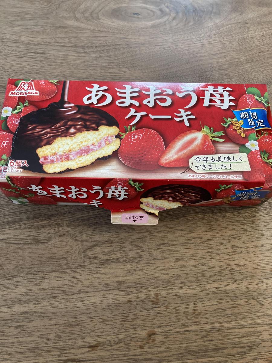 森永製菓 あまおう苺ケーキ 限定販売 の商品ページ