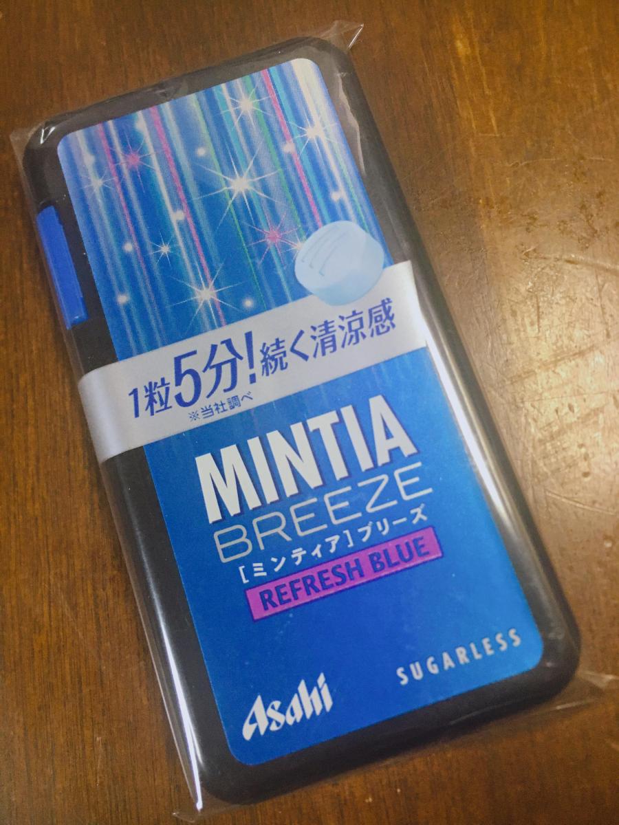 アサヒグループ食品 ミンティアブリーズ リフレッシュブルーの商品ページ