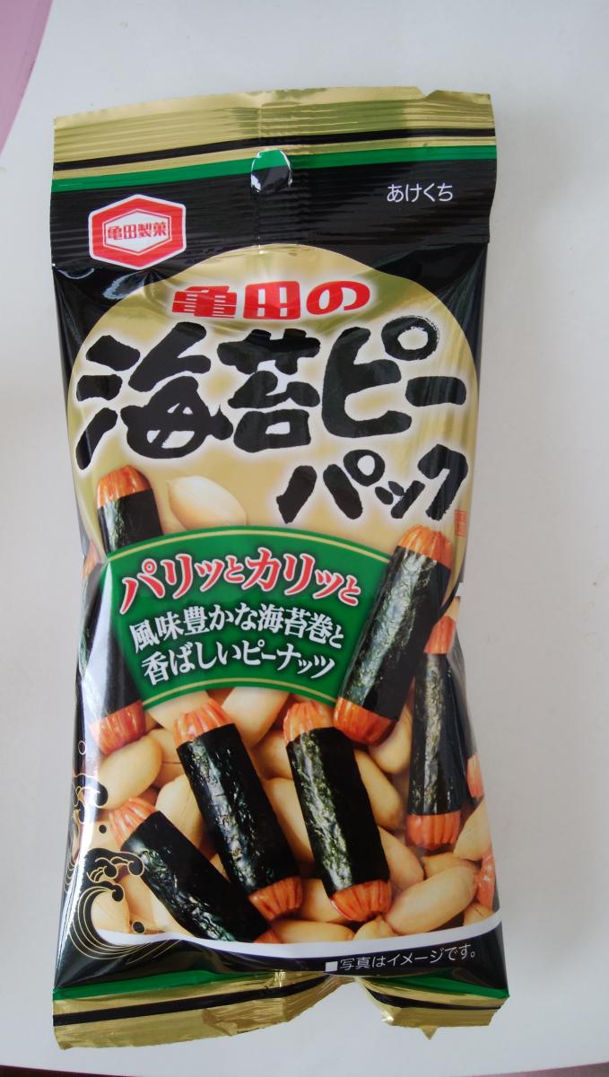 亀田製菓 海苔ピーパック の商品ページ 亀田製菓 海苔ピーパック の商品ページ